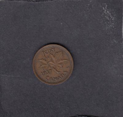 Beschrijving: 1 Cent GEORGIUS VI